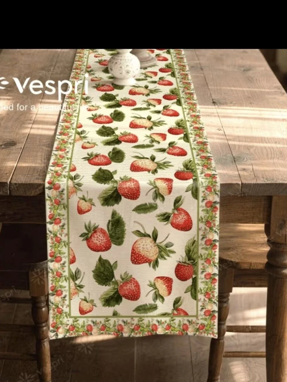 Strawberry 🍓 Decor Table Runner NEW